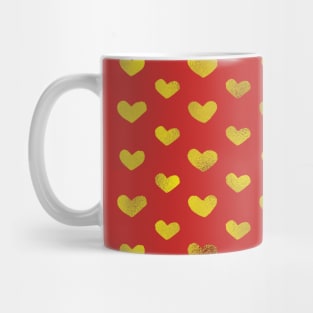 Little Golden Hearts Mug